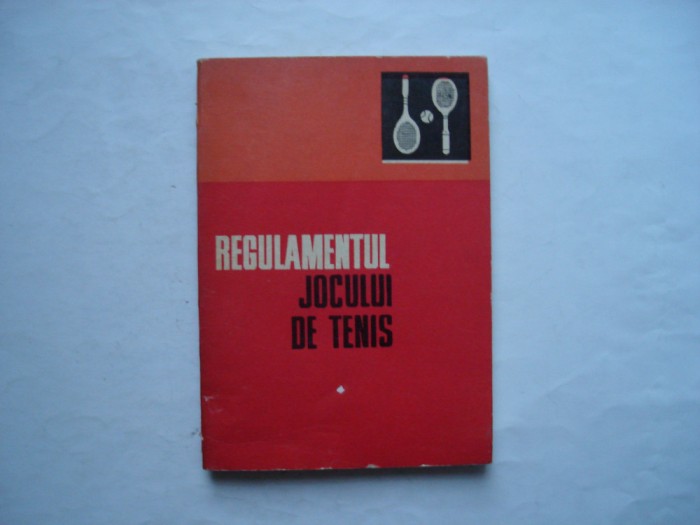 Regulamentul jocului de tenis - Federatia romana de tenis