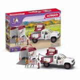 Figurina Schleich Horse Club, Animale, Multicolor, Plastic, 5+ ani, Fete/Baieti, Actiune, Cal, Joc Copii