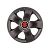 Set 4 Capace Roti 15 inchi (R15) Bis Negru, Compatibile Cu Suzuki, Autohelix MSA