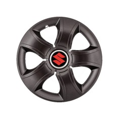 Set 4 Capace Roti 14 inchi (R14) Bis Negru, Compatibile Cu Suzuki
