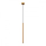 Lampă Suspendată Pastel De Aur Oțel 1 Bec Tub Modern De Interior