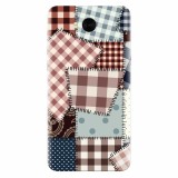 Husa silicon pentru Huawei Y6 2017, Patchwork Vector