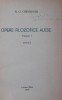 OPERE FILOZOFICE ALESE