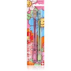 Curaprox Limited Edition Flowers periuțe de dinți 12460B Velvet 2 buc