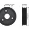 Fulie pompa servodirectie Renault Espace 3, Laguna 2, Master 2 2.2d 07.2000-, NTY RKP-RE-021
