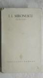 I. I. Mironescu - Scrieri, 1968