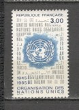 Franta.1985 40 ani ONU MF.924