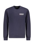 Cumpara ieftin Bluza barbati, cu mini logo, Regular fit, Bleumarin, S