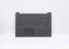 Carcasa superioara cu tastatura palmrest Laptop, Lenovo, IdeaPad S145-15IGM Type 81MX, 81WT, 5CB0W44927, FS540, EC1A4000200, AM1H1000100, Iron Grey, l