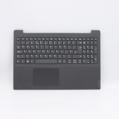 Carcasa superioara cu tastatura palmrest Laptop, Lenovo, V15-IIL Type 82C5, 5CB0W44927, FS540, EC1A4000200, AM1H1000100, Iron Grey, layout UK