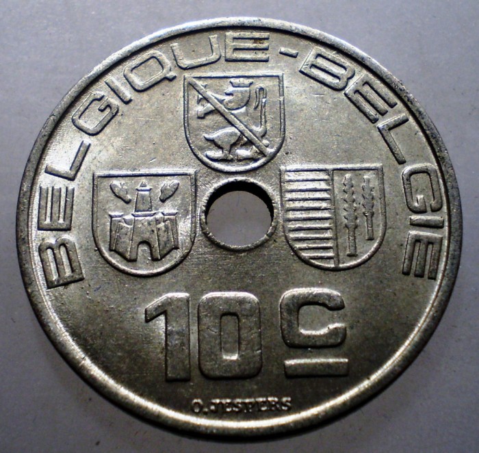 2.170 BELGIA 10 CENTIMES 1939 XF BELGIQUE-BELGIE