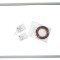 MAGNETTUERDICHTUNG 4-SEITIG WEISS MIT MONTAGEMATERIAL 711115400 LIEBHERR