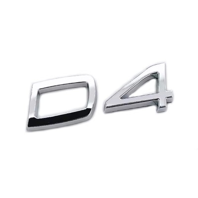 Emblema D4 spate portbagaj Volvo foto