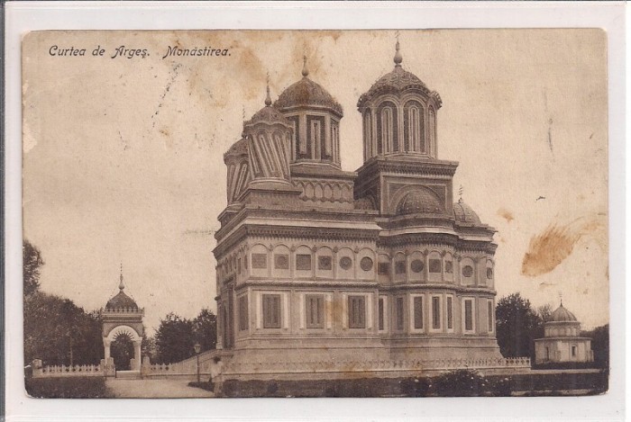Carte postala circulata in 22 august 1915