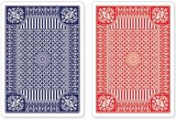 Blue &amp; Red Premium Plastic Playing Cards, Set of 2, Standard Index (Poker Size)