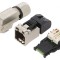 Mufă RJ45 Cat 6a Ecranat IDC 8p8c 5.5-10mm