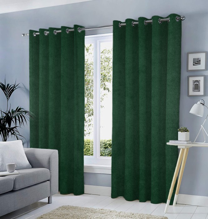Draperie tip tesatura in cu inele auriu antic, Madison, 150x220 cm, densitate 700 g/ml, Liesel, 1 buc