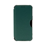 Husa Flip Carte Razor Carbon, Samsung A525 Galaxy A52 / A52s, Verde