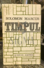 TIMPUL - SOLOMON MARCUS foto