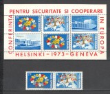 Romania.1973 Conferinta ptr. securitate si cooperare XR.729