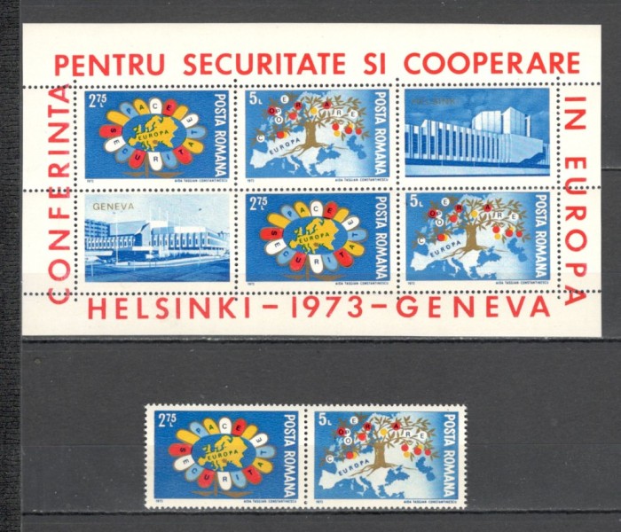 Romania.1973 Conferinta ptr. securitate si cooperare XR.729