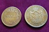 ROMANIA 1945 - Lot 2 Monede - 200 LEI &amp; 500 LEI - Mihai I (295)