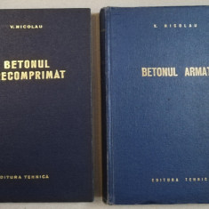 V Nicolau 2 volume Betonul Precomprimat și Betonul Armat