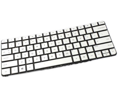 Tastatura HP Argintie 788190 001 iluminata backlit, 806500 001 iluminata backlit, MP 13J73USJ920 iluminata foto
