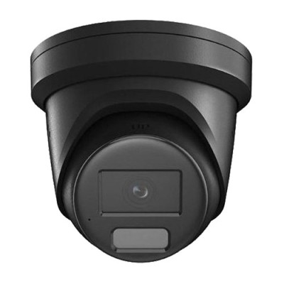 Deep Learning, ColorVu, Dual Light - Camera IP, 4MP, lentila 2.8mm, IR 40m, WL 40m, Mic, PoE, Neagra - HIKVISION DS-2CD2347G2H-LIU-BLACK-2.8mm foto