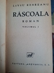 Rascoala-Rebreanu, 2 volume princeps, Adevarul