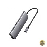 Hub USB-C UGREEN CM195 2 x USB-A - 1 x USB-C - 1 x SD - 1 x microSD - 1 x HDMI Gri