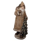 Cumpara ieftin Figurina Mos Craciun ceramica multicolora 38x30x90 cm