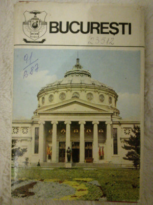 Bucuresti. Monografie, Editura Sport-Turism, 1985 CMSS foto