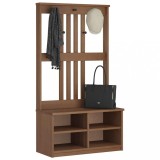 VidaXL Arborele &bdquo;SANDENS&rdquo; 87x40x159,5 cm din lemn masiv de pin
