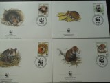 Bulgaria-Fauna -set complet FDC