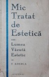 MIC TRATAT DE ESTETICA SAU LUMEA VAZUTA ESTETIC