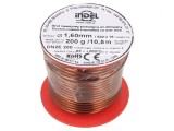 S&acirc;rmă emailată dublu 1,6mm 0,2kg Cu