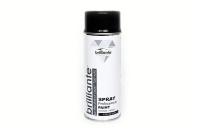 Vopsea Spray Negru Trafic Lucios (Ral 9017) 400ml foto
