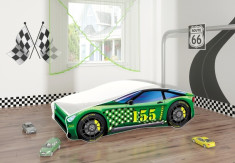 Pat Tineret MyKids Race Car 04 Green-160x80 foto