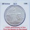 194 Islanda 500 kronur 1974 1st Settlement km 20 argint