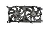GMV radiator electroventilator SSangYong ACTYON SportS, 05.2011-, Korando, 2011-, motor 2.0 xdi, diesel, 360/360; (2 +2) pini, cu pre-rezistor,