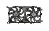 GMV radiator electroventilator SSangYong ACTYON SportS, 05.2011-, Korando, 2011-, motor 2.0 xdi, diesel, 360/360; (2 +2) pini, cu pre-rezistor,