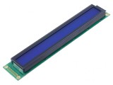 Afișaj LCD Alfanumeric STN 40x2 Albastru LED