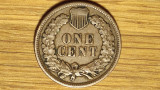 SUA / USA -moneda istorica- 1 indian head cent 1899 - cap indian - detalii XF, America de Nord