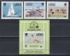 Cayman 1988 - Jocurile Olimpice - Seul, Serie + Colita, MNH, Nestampilat
