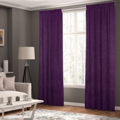 Draperie tip tesatura in cu rejansa din bumbac tip fagure, Madison, 150x240 cm, densitate 700 g/ml, Yola, 1 buc
