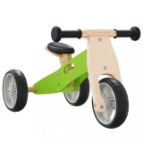 Bicicleta de echilibru pentru copii 2 in 1, verde