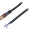 Conector M8 Mamă 4 PIN cu Mufă și Cabluri 20m