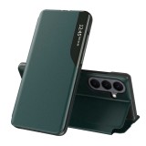 Husa Samsung Galaxy S26 Eco Leather View flip tip carte, verde
