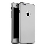 Husa Iphone 6/6s Full Cover 360 + folie sticla, Gri
